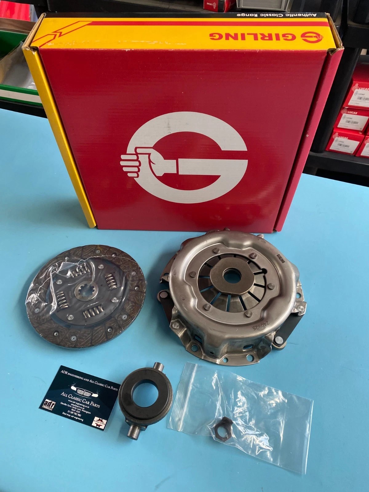 MG MIDGET MK3 1275 / 1.3 AUSTIN HEALEY SPRITE GIRLING 3-PIECE CLUTCH KIT HK9632